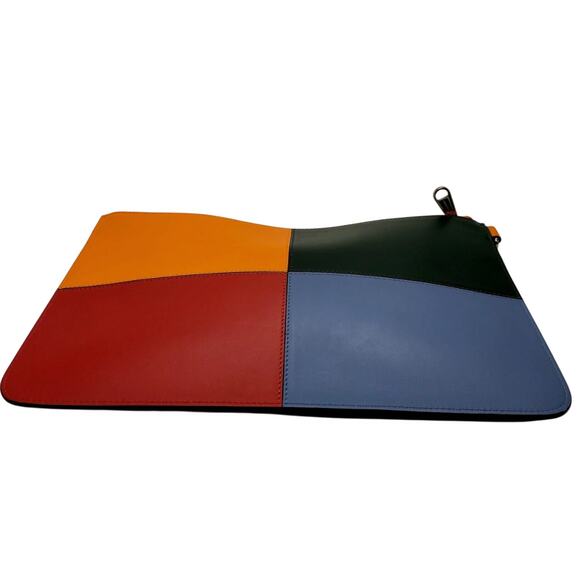 Burberry Clutch Bag Multi Color Leather - Picture 3 of 9